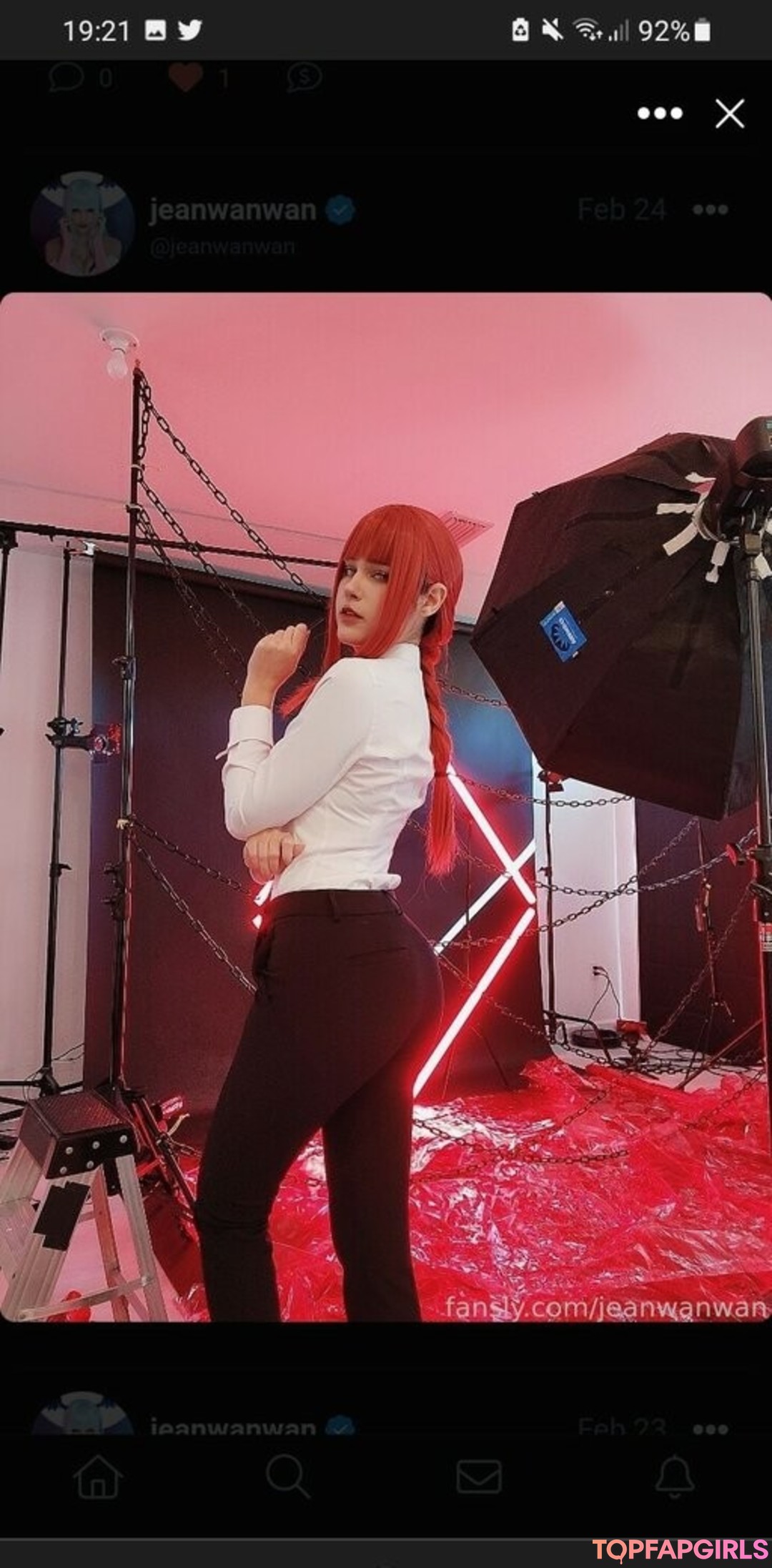 Nahá fotka uniklých OnlyFans od Jeanwanwan #2687