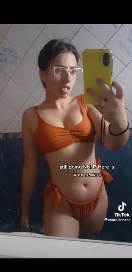 Naken lekkede OnlyFans-bilde av Maicalennon