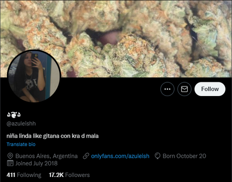 Nahá fotka uniklých OnlyFans od Azuleish