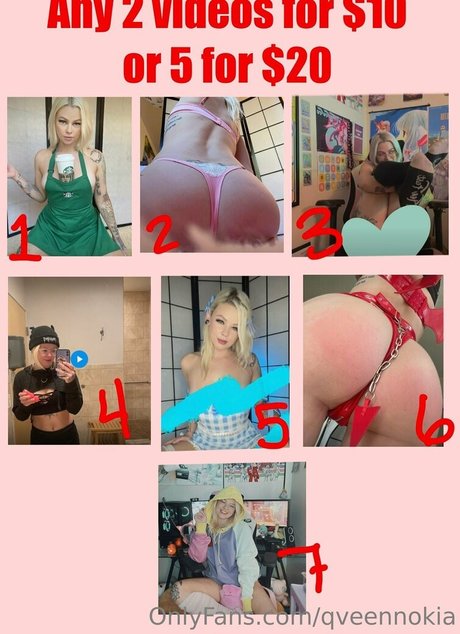 Naken lekkede OnlyFans-bilde av Qveennokia