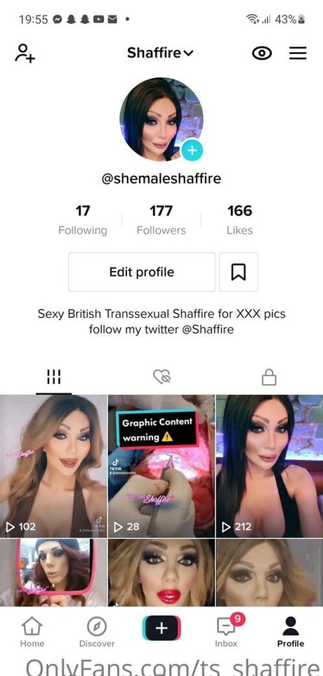 Tsshaffire OnlyFans泄露裸照