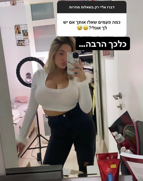 Naken lekkede OnlyFans-bilde av Noa Perets