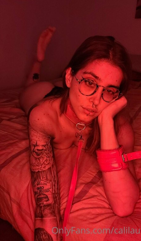 Naken läckt OnlyFans-bild av Calilau98