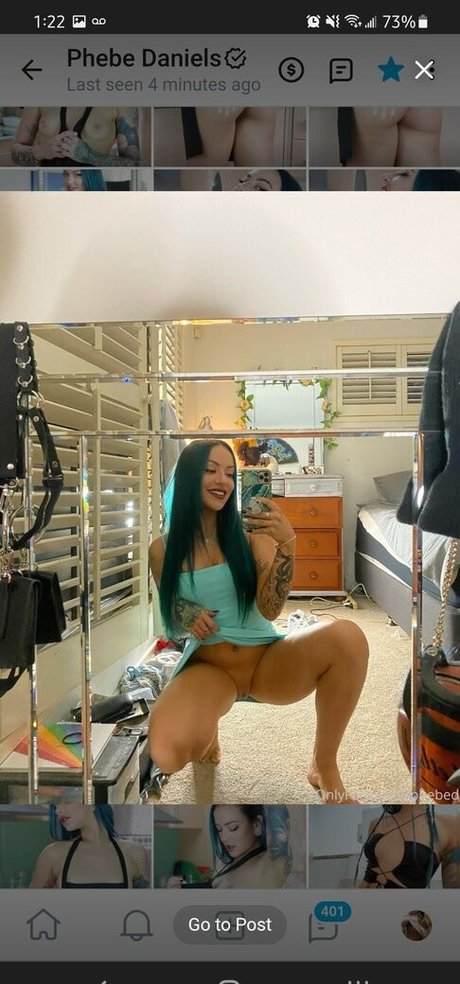 Naken lekkede OnlyFans-bilde av Phebie Daniels