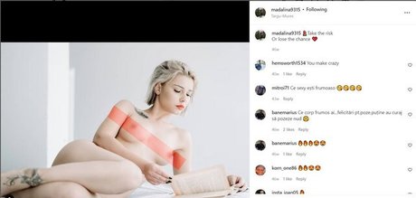 Naken lekkede OnlyFans-bilde av Madalina Oros