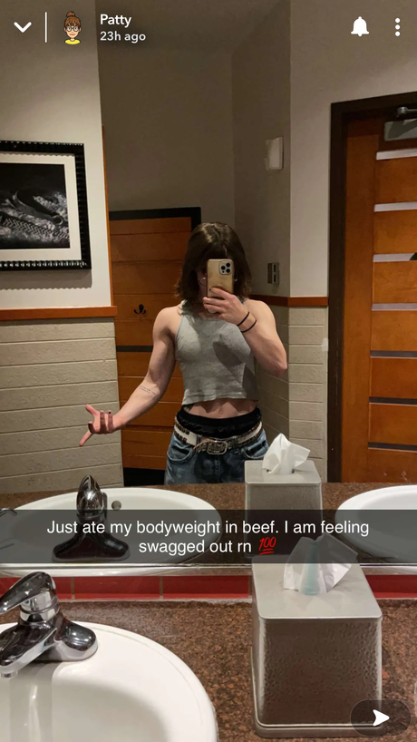 Naken lekkede OnlyFans-bilde av Lean Beef Patty