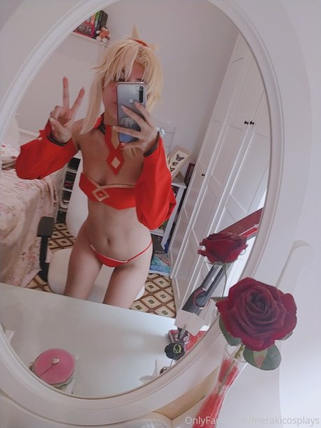 Nahá fotka uniklých OnlyFans od Meraky Cosplays