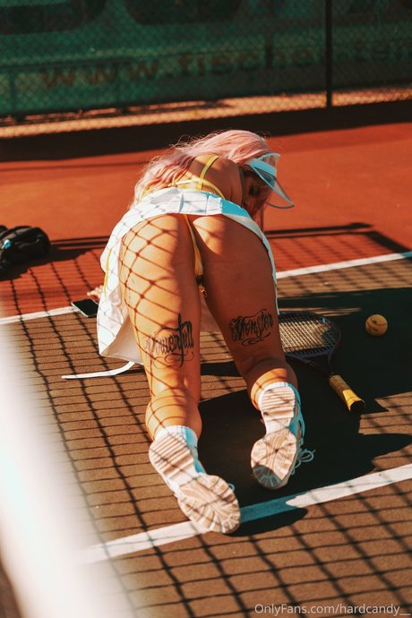 Naakte gelekte OnlyFans-foto van Hard Candy