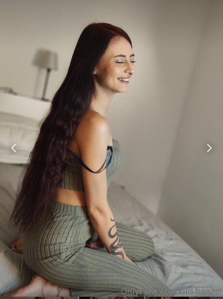 Naken lekkede OnlyFans-bilde av Lisahaazel