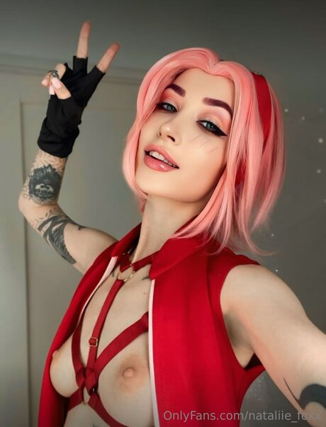 Naken lekkede OnlyFans-bilde av Nataliie Foxx