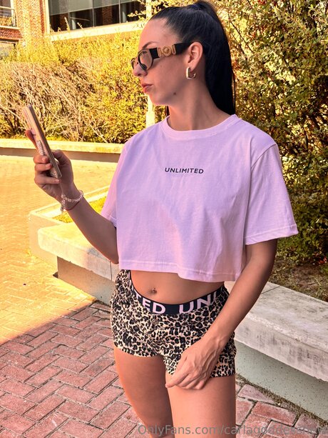Nahá fotka uniklých OnlyFans od Carlagoddessnew
