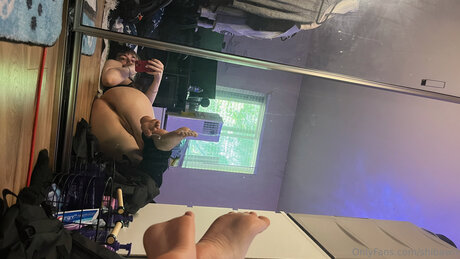Naken läckt OnlyFans-bild av Shibawri