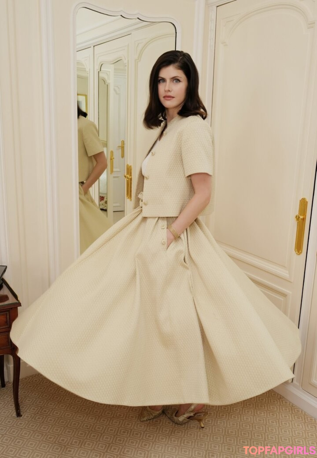 Nahá fotka uniklých OnlyFans od Alexandra Daddario #1460