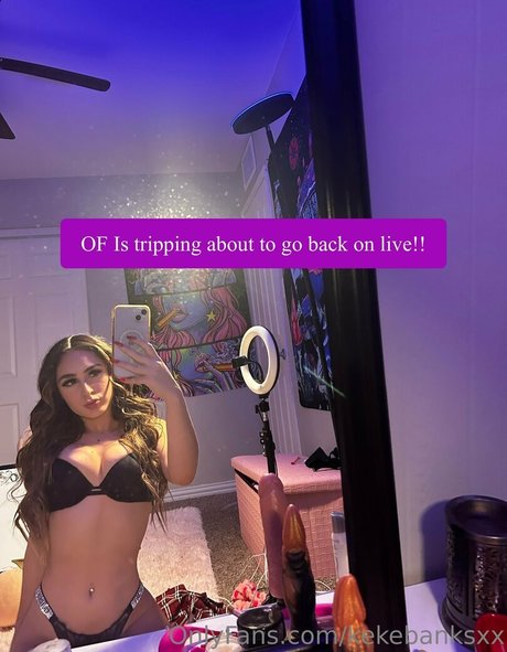 Nøgent lækket OnlyFans-billede af Kekebanksxx