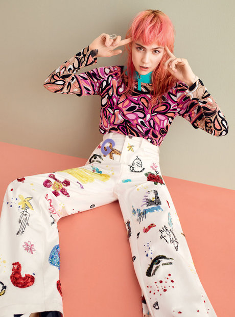 Nøgent lækket OnlyFans-billede af Grimes