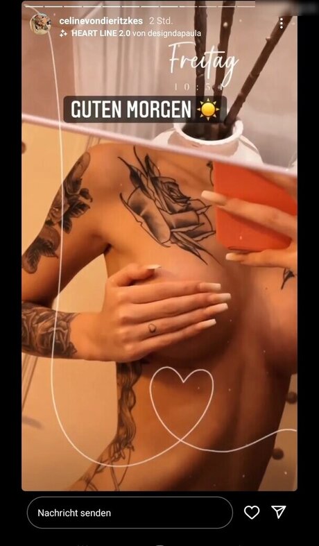 Photo nue de fuite OnlyFans de Celine Ritzke