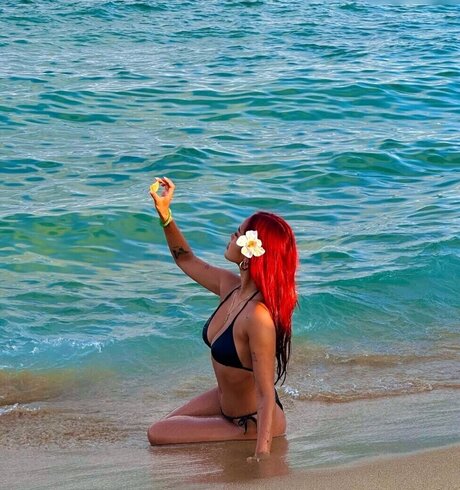 Naken läckt OnlyFans-bild av Bao Chii