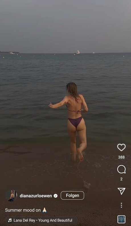 Foto di nudo di fuga di OnlyFans di Diana Zur Lwen