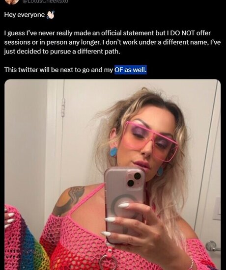 Naken lekkede OnlyFans-bilde av Lotuscheeks