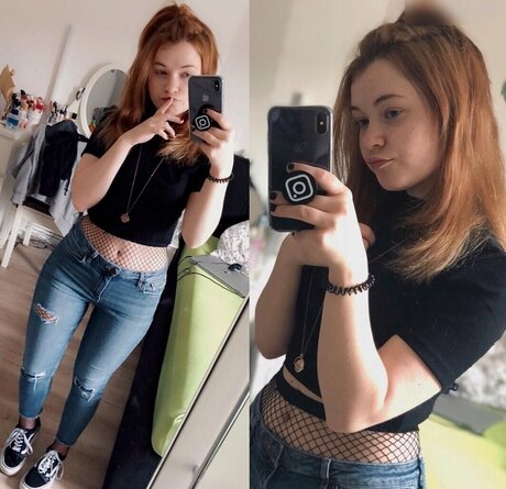 Naken lekkede OnlyFans-bilde av Lena Vanille