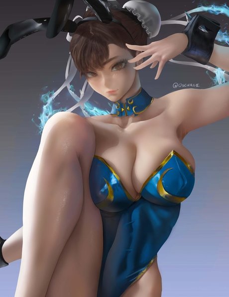 Nahá fotka uniklých OnlyFans od Street Fighter