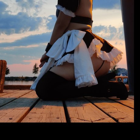 Naken lekkede OnlyFans-bilde av Luna