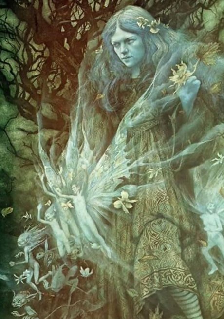 Naken lekkede OnlyFans-bilde av Moonstone Merfaery