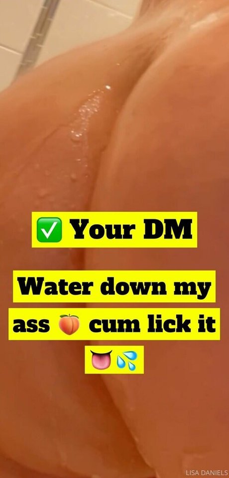 Naken lekkede OnlyFans-bilde av Lisadaniels3
