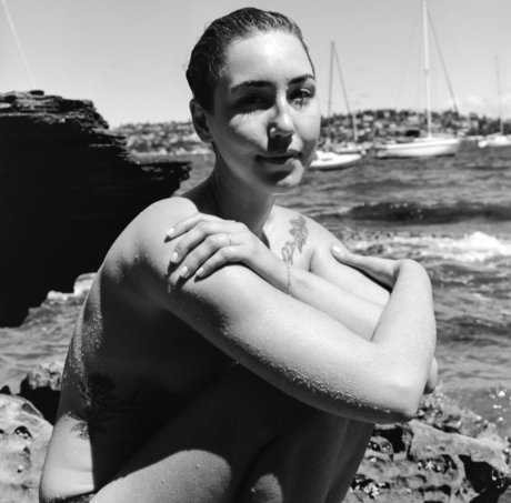 Naken lekkede OnlyFans-bilde av Margaux Josif