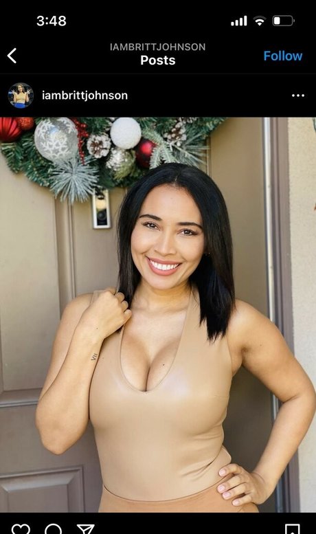 Nahá fotka uniklých OnlyFans od Britt Johnson