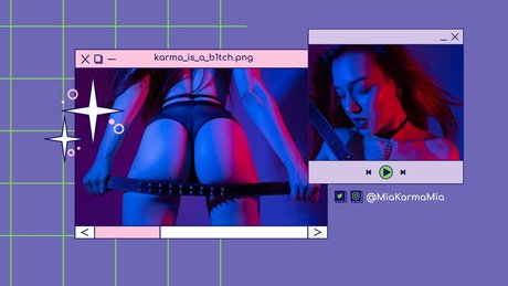 Naken läckt OnlyFans-bild av Mia Karma