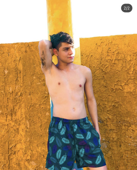 Foto nua vazada do OnlyFans de German Samayoa  