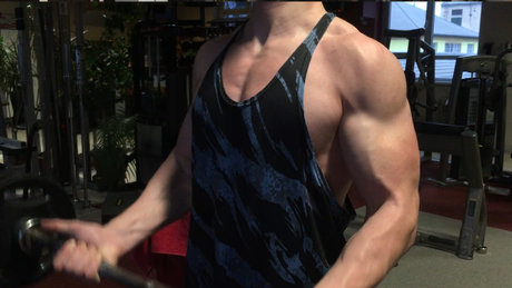 Naken läckt OnlyFans-bild av Muscle Tyler