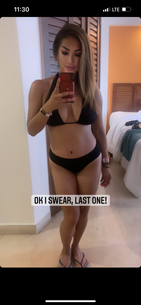 Nahá fotka uniklých OnlyFans od Geena Martinez