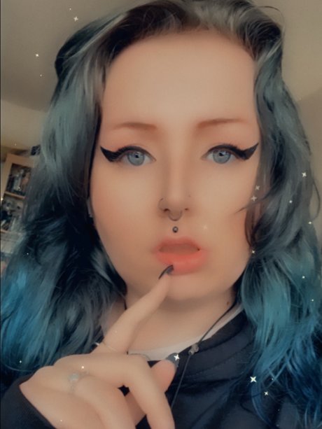 Foto nua vazada do OnlyFans de Blue