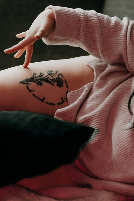 Naken lekkede OnlyFans-bilde av A 