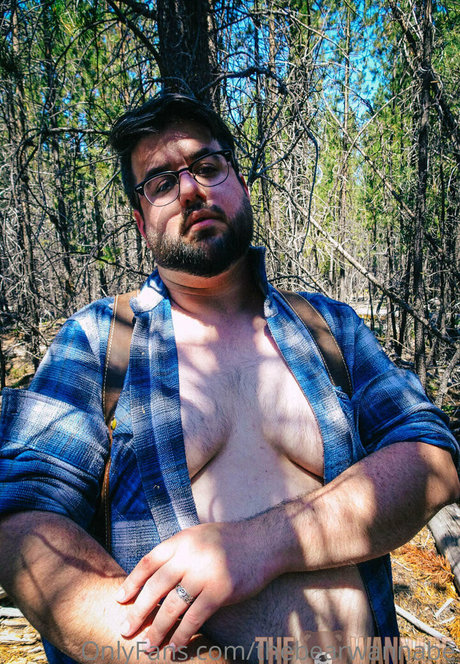 Naken lekkede OnlyFans-bilde av Thebearwannabe