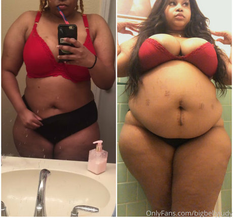 Foto di nudo di fuga di OnlyFans di Bigbellyjudy