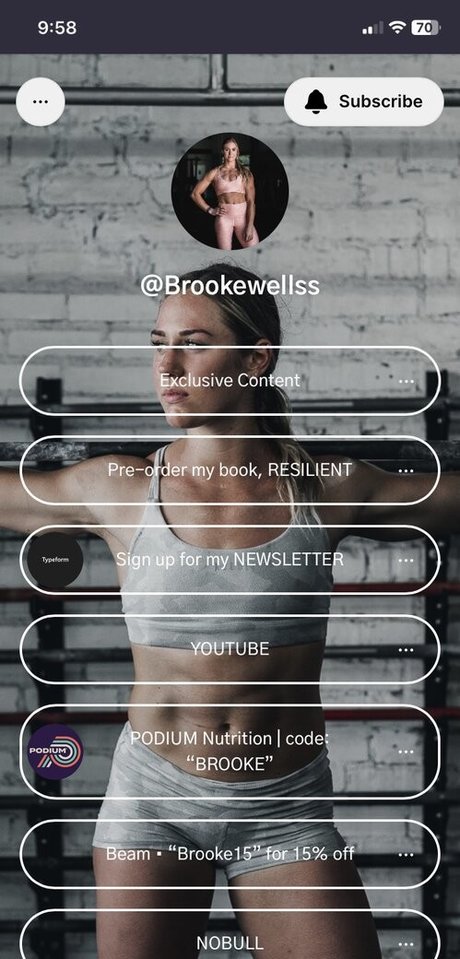 Alaston vuotanut OnlyFans-kuva Brooke Wells