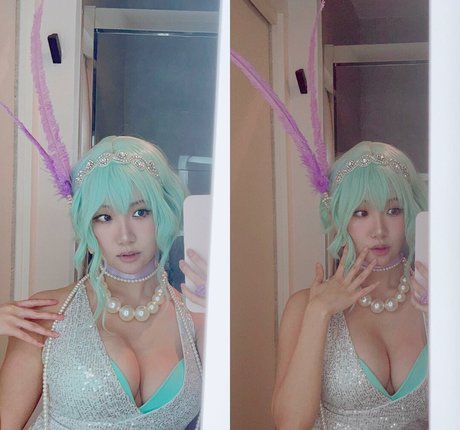 Nahá fotka uniklých OnlyFans od Aria Saki