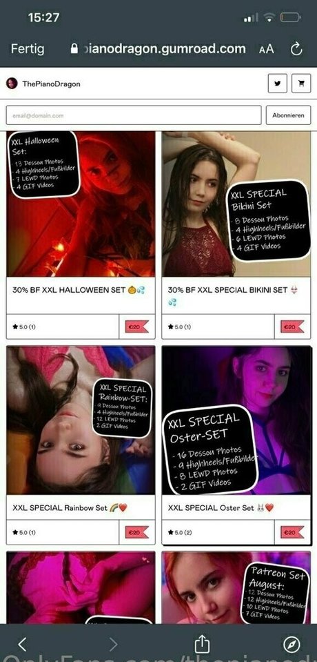 Nagie wyciekłe zdjęcie OnlyFans od Thepianodragonfree