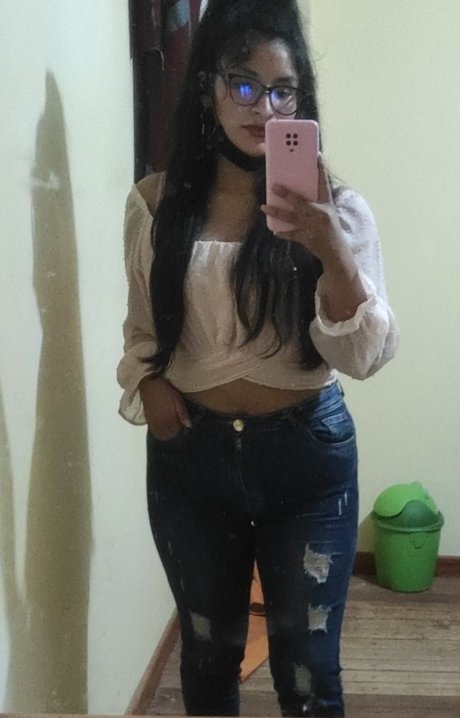 Naken lekkede OnlyFans-bilde av Samantha Robles Pantojaa