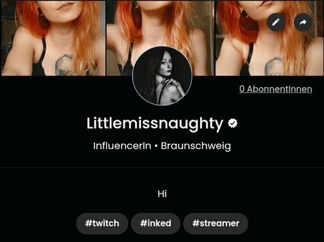 Foto nua vazada do OnlyFans de Littlemissnaughtytw