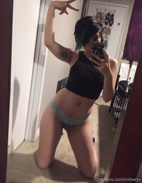 Naken läckt OnlyFans-bild av Sn0wryn