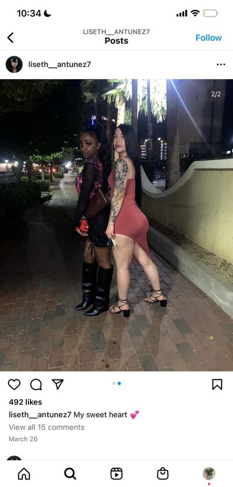 Alaston vuotanut OnlyFans-kuva Liseth Antunez