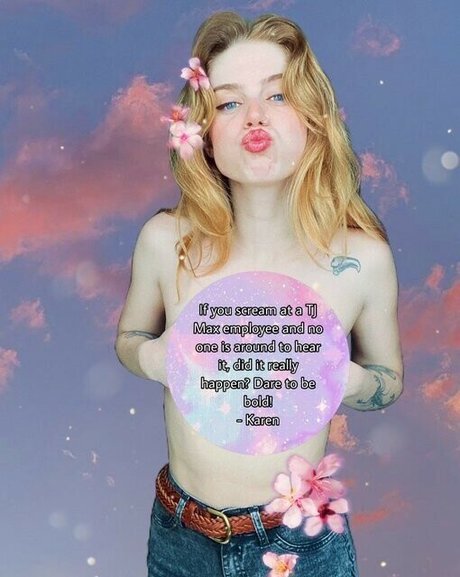 Nahá fotka uniklých OnlyFans od Cera Gibson