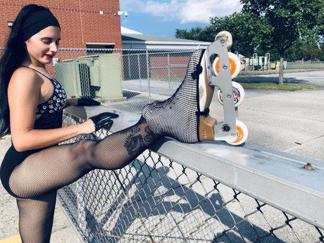 Naakte gelekte OnlyFans-foto van Icequeen