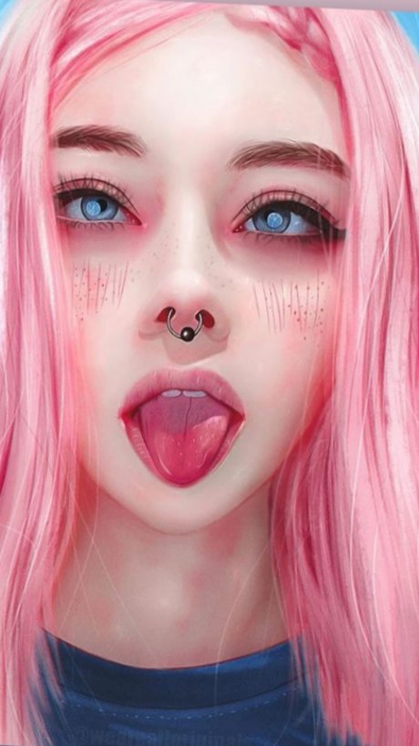 Naken lekkede OnlyFans-bilde av Cat Pink