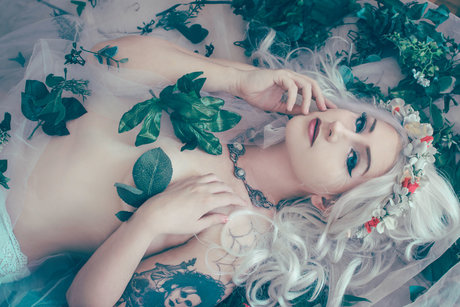 Naken läckt OnlyFans-bild av Madame Butterfly