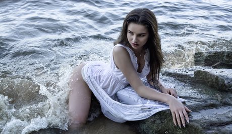 Naken lekkede OnlyFans-bilde av Eva